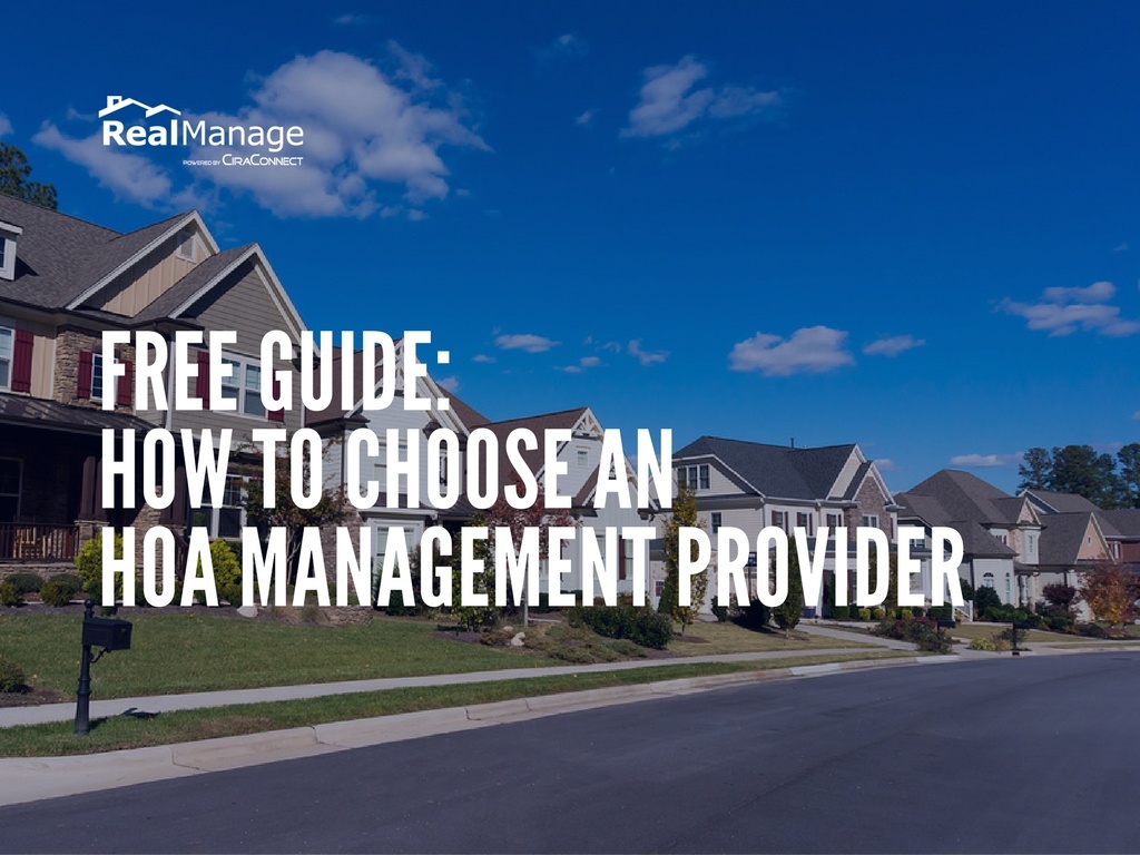 free guide how to choose an hoa management provider